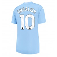 Camisa de time de futebol Manchester City Jack Grealish #10 Replicas 1º Equipamento Feminina 2023-24 Manga Curta